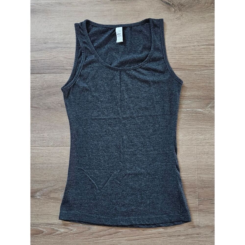 AMS Dark Gray Women's Tank Top Size L